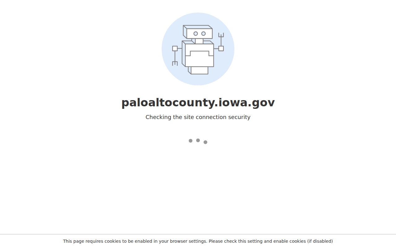 Historic courthouse for Palo Alto County criminal court records