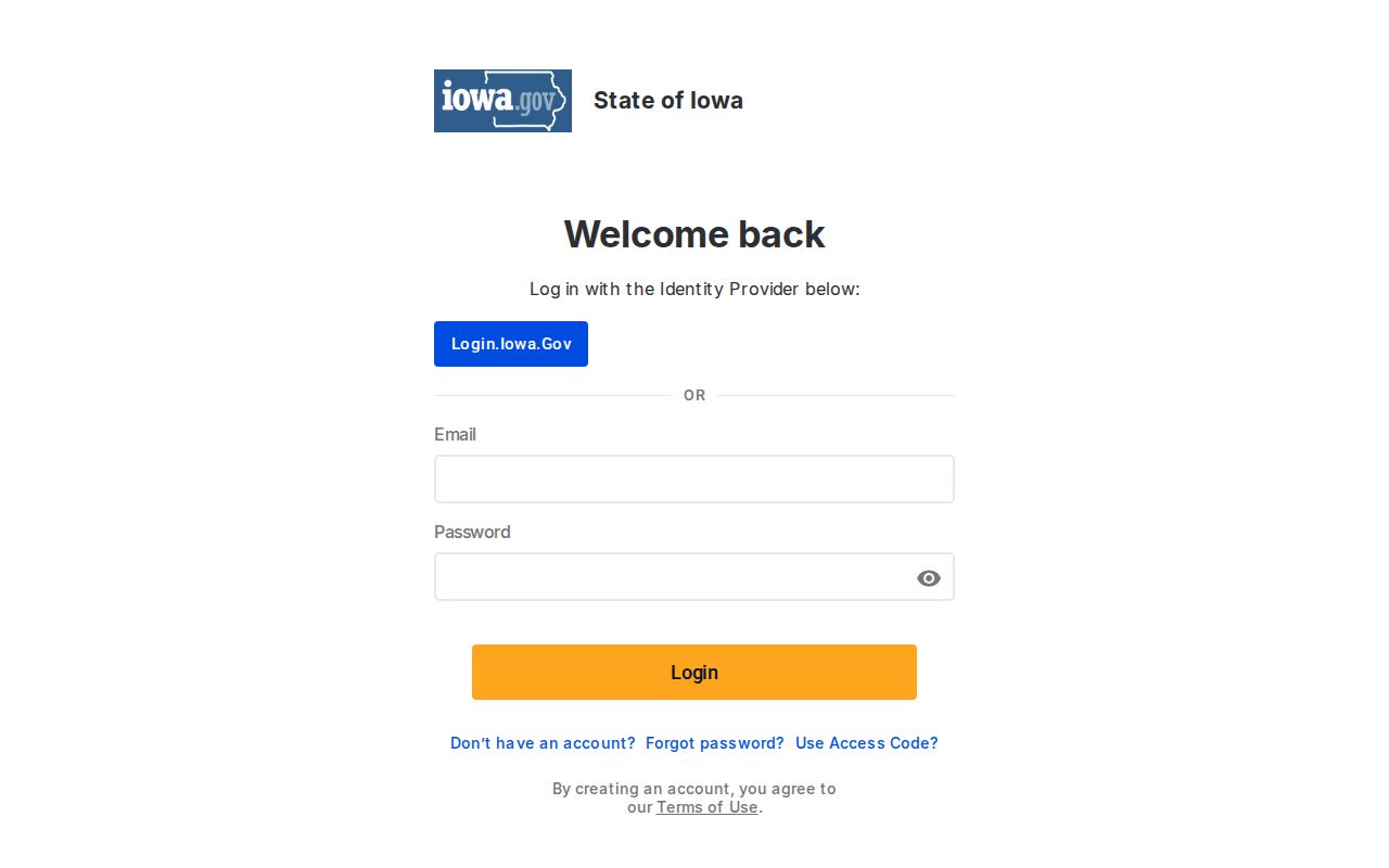 Online Iowa DCI request for Palo Alto County criminal records